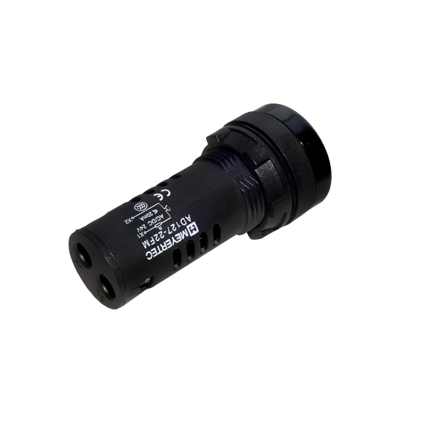 Зуммер без подсветки, 80дБ, черный, 24V AС/DC, IP65, пластик MT22-FM24E