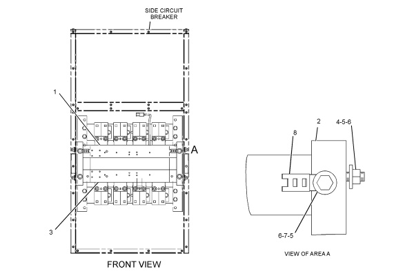 CATERPILLAR PANEL GP-CIRCUIT BREAKER –SIDE