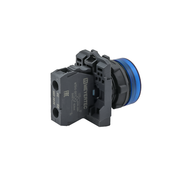 Лампа сигнальная синяя, 220V AС/DC, IP65, пластик MTB5-AV763