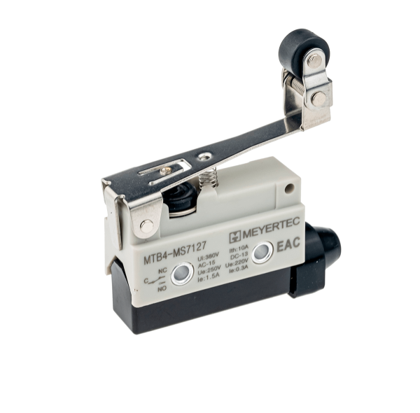 Выключатель концевой, IP54, рычаг с поворотным роликом MTB4-MS7127