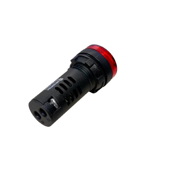 Зуммер с подсветкой, 80дБ, красный, 24V AС/DC, IP65, пластик MT22-SM24E