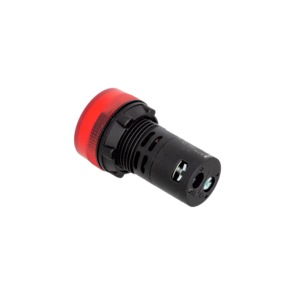 Сигнальная LED лампа, красный, 24V AC/DC IP65 MT22-SA14