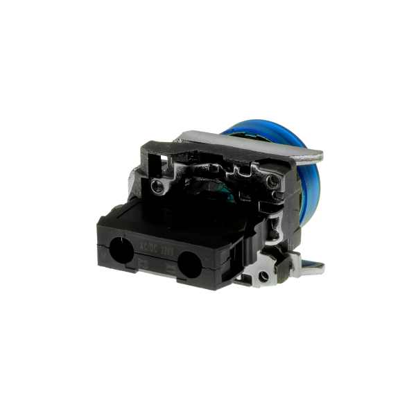 Лампа сигнальная синяя, 220V AС/DC, IP65, металл MTB4-BV763