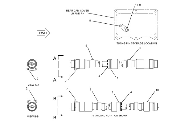 CATERPILLAR CAMSHAFT GP