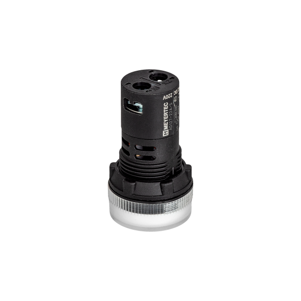 Сигнальная LED лампа, белый, 220V AC/DC IP65 MT22-SA31
