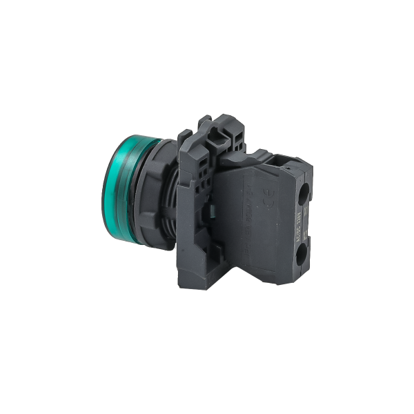 Лампа сигнальная зеленая, 220V AС/DC, IP65, пластик MTB5-AV733