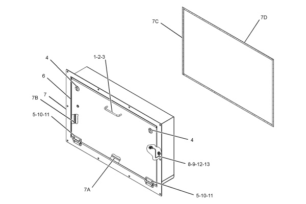 CATERPILLAR BOX GP-EXTENSION TERMINAL –OPTIONAL