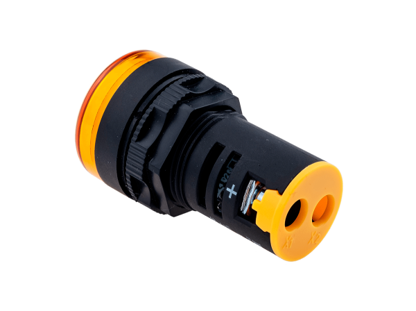 Индикатор напряжения, 5-60V DC, желтый MT22-VDC5