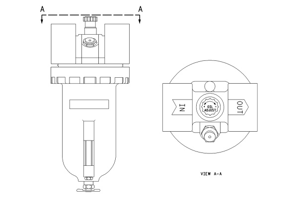 CATERPILLAR LUBRICATOR GP-AIR MOTOR