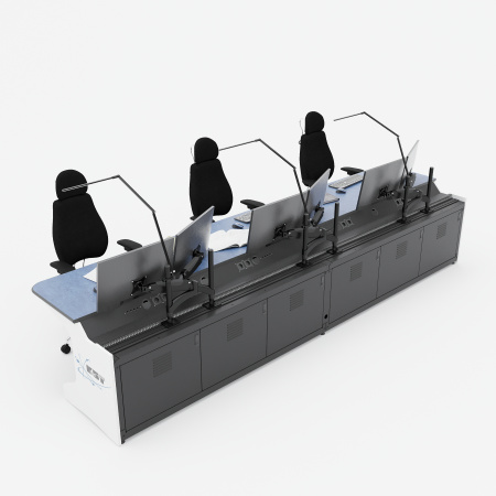 Диспетчерский стол для двух операторов TS-RDM-PG52-KBT