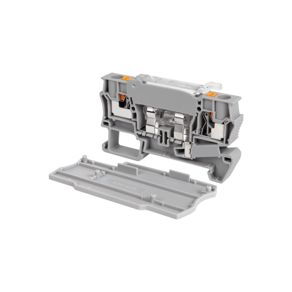 Заглушка клемм push-in c держателем предохранителя, 4 мм² (уп. 20 шт.) MTP-PF4