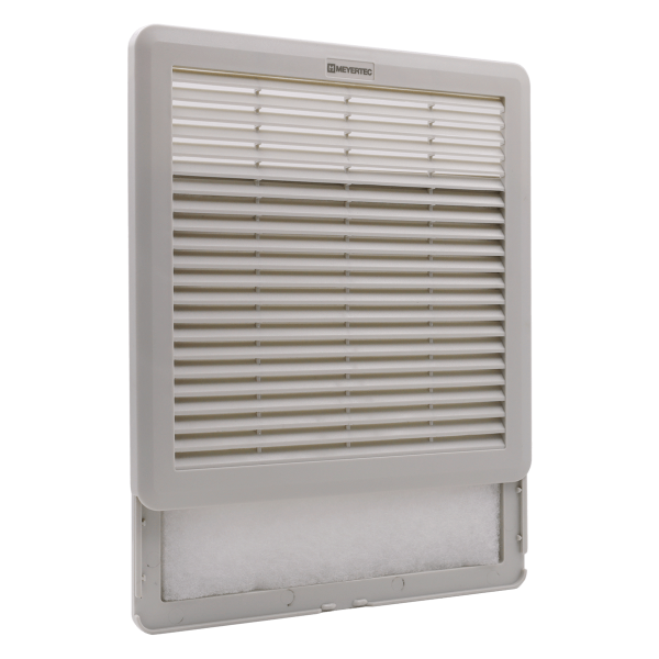 Решетка выпускная для MTK-250, размер: 250x250x35 мм, IP54 MTK-EFNT250