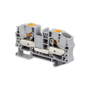Клемма push-in проходная, 16 мм², серая MTP-16