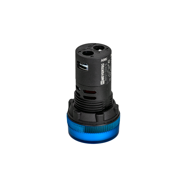 Сигнальная LED лампа, синий, 380V AC IP65 MT22-SA76