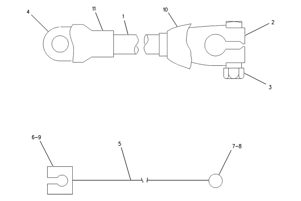 CATERPILLAR CABLE GP-BATTERY