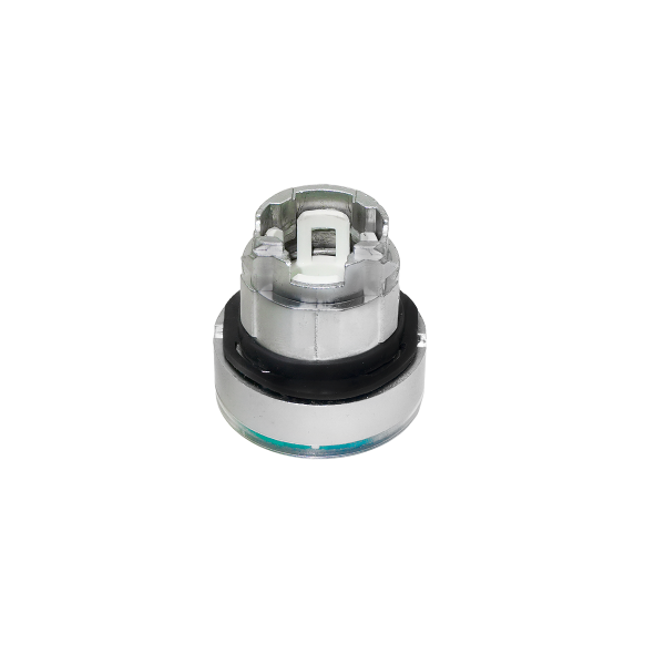 Головка кнопки с подсветкой, зеленая, IP65, металл MTB4-BW336C