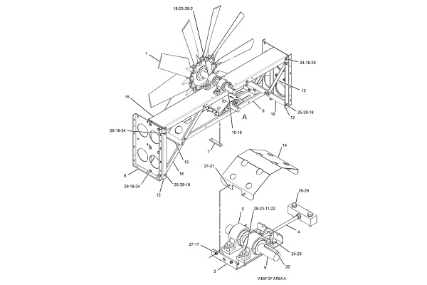 CATERPILLAR SUPPORT GP-FAN