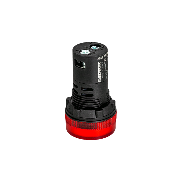 Сигнальная LED лампа, красный, 110V AC/DC IP65 MT22-SA24