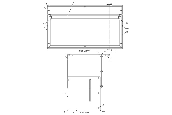 CATERPILLAR BOX AS-EXTENSION –SIDE SHROUD