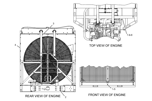 CATERPILLAR RADIATOR GP