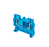 Клемма пружинная проходная, 2.5 мм², синяя MTS-2.5BL