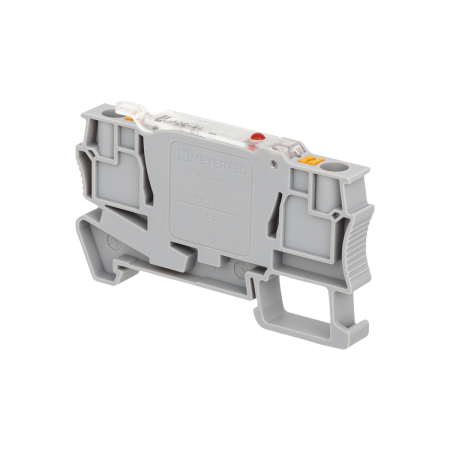 Клемма push-in с держателем предохранителя, 4 мм², индикация 24В MTP-4F24