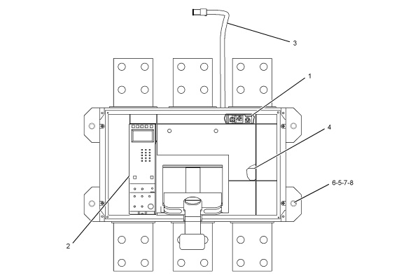 CATERPILLAR CIRCUIT BREAKER AS –UL, MCCB, LSIG