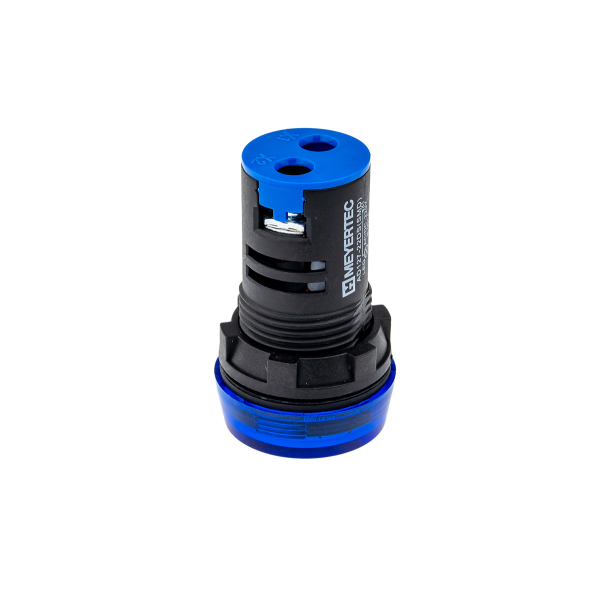 Сигнальная LED лампа, синий, 380V AC IP65 MT22-S76