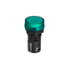 Сигнальная LED лампа, зеленый, 380V AC IP65 MT22-SA73