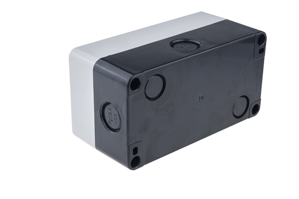 Корпус кнопочного поста, 3 отверстия, серый, IP54 MTB2-PE3