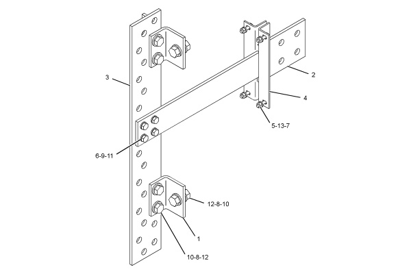 CATERPILLAR BUS BAR GP-CIRCUIT BREAKER –SIDE EXTENSION