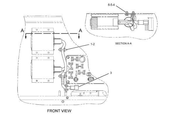 CATERPILLAR WIRING GP-PANEL –DISCRETE I/O, RTD