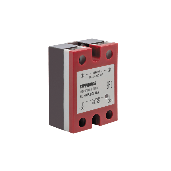 Модификация HD-4025.DD3 [M02], реле твердотельное 1-ф, тип HD, 40 А HD-4025.DD3