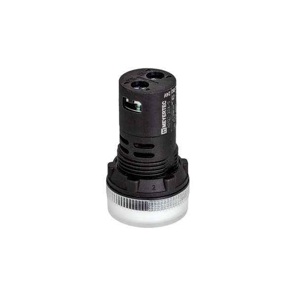 Сигнальная LED лампа, белый, 24V AC/DC IP65 MT22-SA11