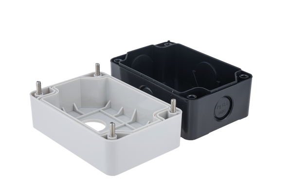 Корпус кнопочного поста, 2 отверстия, серый, IP54 MTB2-PE2