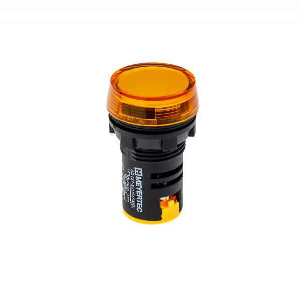 Сигнальная LED лампа, желтый, 110V AC/DC IP65 MT22-S25
