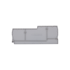 Заглушка для клемм push-in IO, серая, (уп. 15 шт.) MTP-PIO