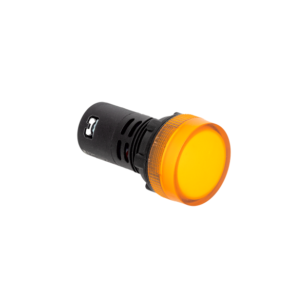 Сигнальная LED лампа, желтый, 110V AC/DC IP65 MT22-SA25