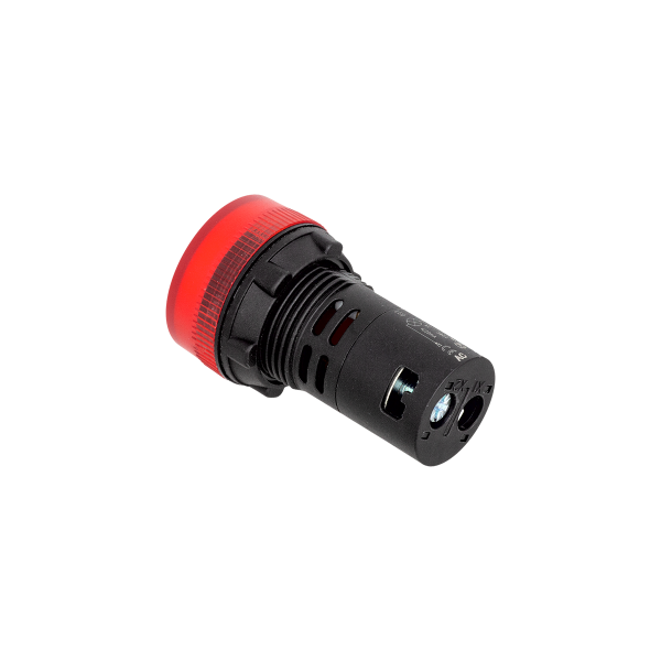 Сигнальная LED лампа, красный, 380V AC IP65 MT22-SA74