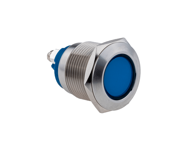 Сигнальная лампа синяя, 24В AC/DC, IP67 MT67-LED24B
