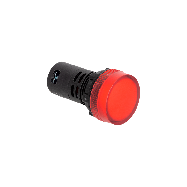 Сигнальная LED лампа, красный, 380V AC IP65 MT22-SA74