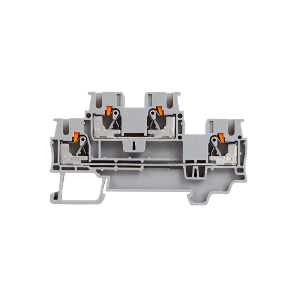 Клемма push-in двухуровневая, 2.5 мм² MTP-D2.5