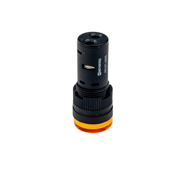 Сигнальная лампа 16мм, желтый, 220V AC MT16-D65
