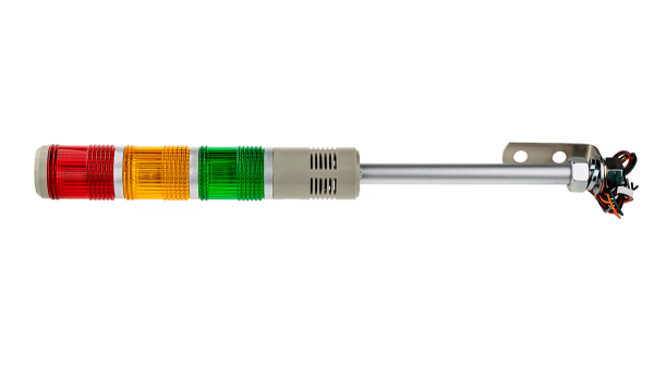 Светосигнальная колонна с зуммером, 220В AC MT45-RYG220B