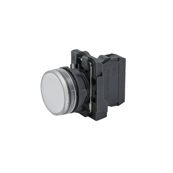 Лампа сигнальная белая, 24V AС/DC, IP65, пластик MTB5-AV711