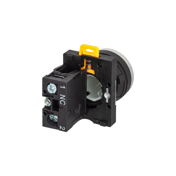 Кнопка плоская красная, маркировка "O", 1NC, IP54, пластик MTB2-EA41582