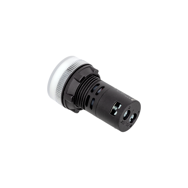Сигнальная LED лампа, белый, 110V AC/DC IP65 MT22-SA21