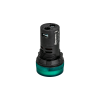 Сигнальная LED лампа, зеленый, 380V AC IP65 MT22-SA73
