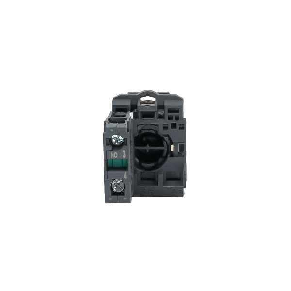 Кнопка плоская белая, 1NO, IP65, пластик MTB5-AA11