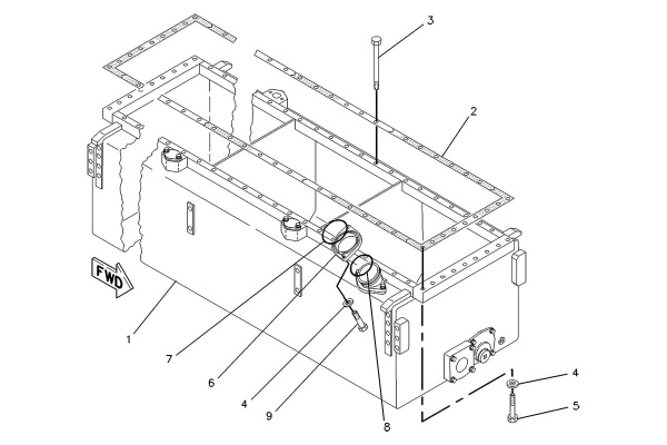 CATERPILLAR PAN GP-OIL –DEEP SUMP
